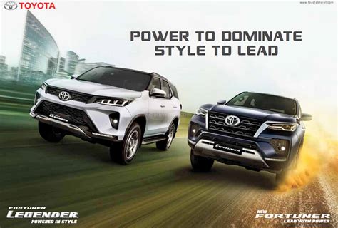 2021 Fortuner vs. Fortuner Legender: Toyota explains the .